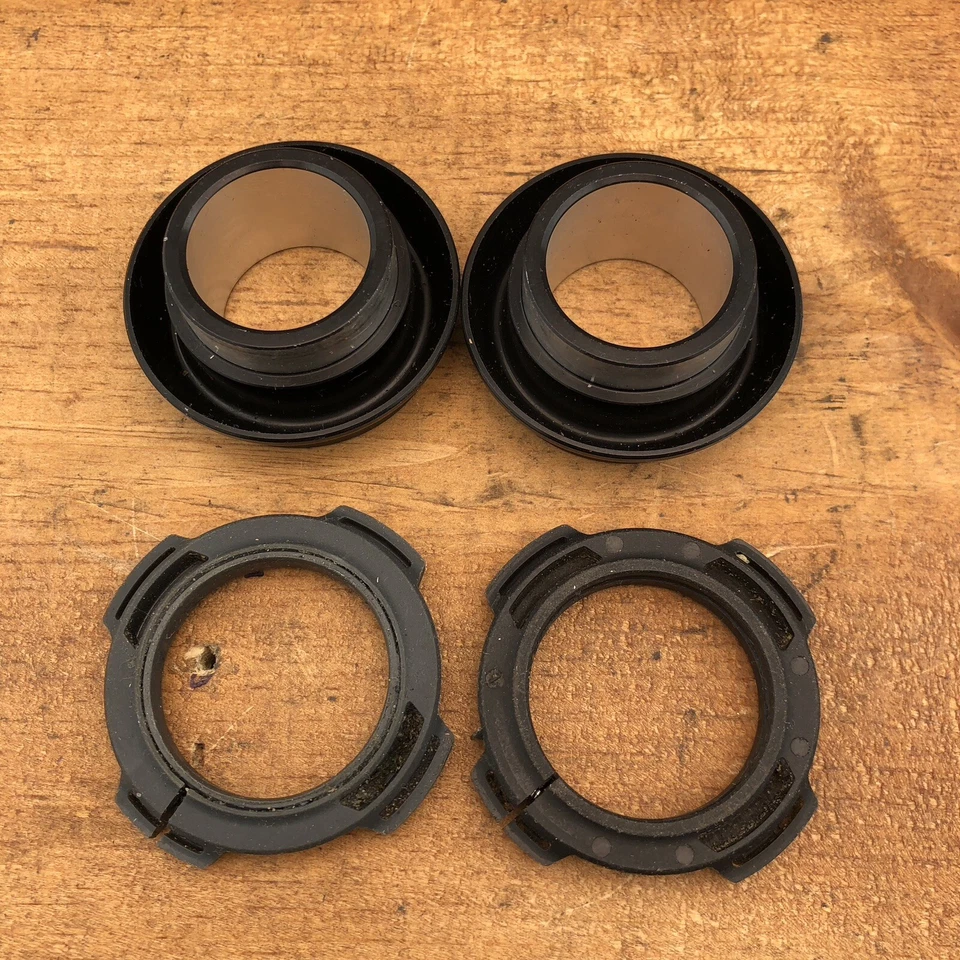 BB30 to 24mm Axle Bike Bottom Bracket Converter Cups W/ Lock Rings, SRAM/ FSA - Image 2 of 4