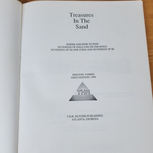 Treasure In The Sand By Preston Parris 1990 Trade Paperback Metal Detecting - Picture 3 of 4