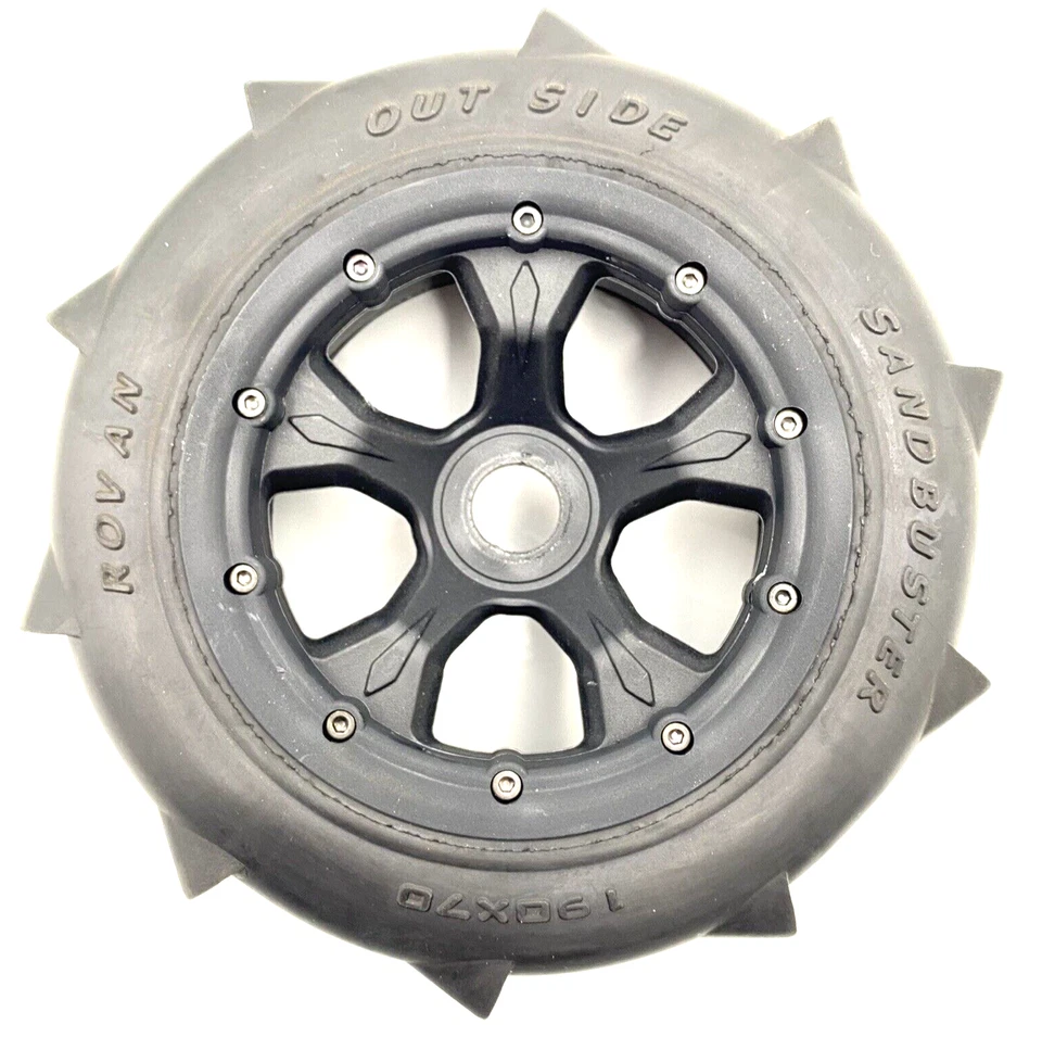 HPI Racing Rovan Sandbuster Tyres & Wheels For 1/5th Baja (2pcs) - OZRC - Image 4 of 4