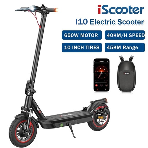 Electric Scooter Adult 96KM Max Range 10" Soft Tires Folding eScooter Fast Speed - Picture 14 of 16