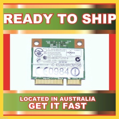 GENUINE BCM943225HM BROADCOM 802.11B/G/N MINI PCIE CARD FOR TM2 TM2-1000