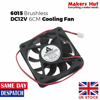 6015 Axial bürstenlos DC12V 6CM Kühlgebläse
