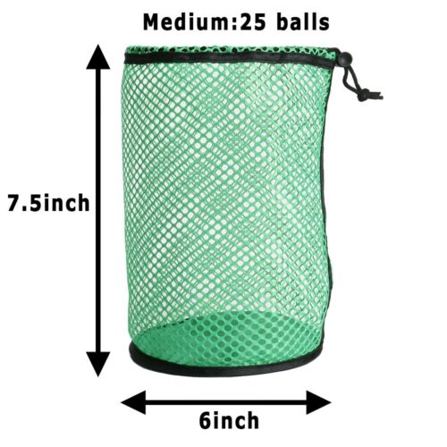 Unique Design Long-Lasting Easy Removal SML Size Golf Ball Storage Nylon Net Bag - Picture 10 of 13