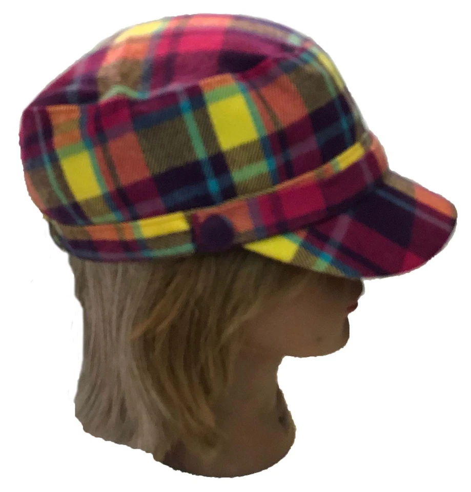 Boné chapéu castro moda militar feminino cadete exército  - Imagem 4 de 4