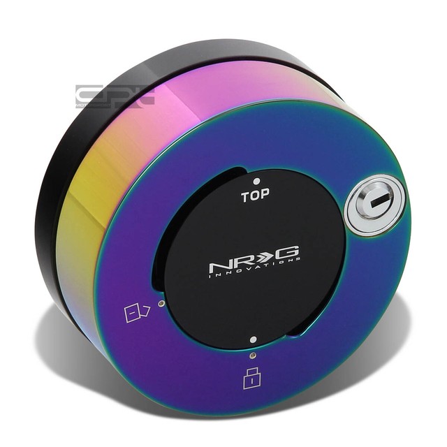 NRG STEERING WHEEL QUICK RELEASE GEN 2.0/2.5 NEO CHROME ANTITHEFT LOCK
