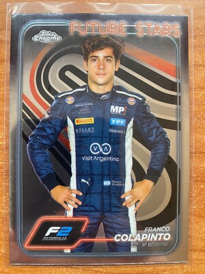 Topps Chrome F1 2024 Franco Colapinto MP Motorsport Formula 2 #24 Argentina