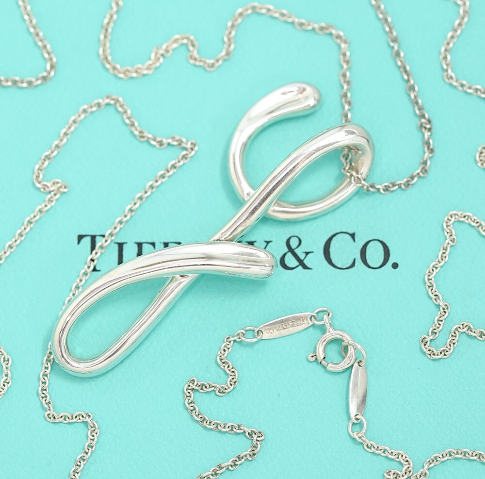 Tiffany & Co. XL Letter Y Necklace 30
