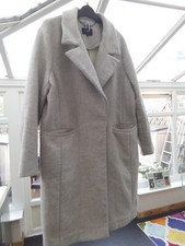 M & S Autograph Grey Ladies Wool Coat