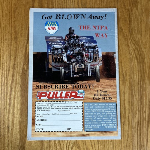 The Puller Magazine NTPA 1987 November National Tractor Pullers Association - Picture 8 of 19