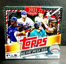 2021 Topps Baseball HOLIDAY MEGA BOX 1 Relic or Autograph Parallels MLB Sealed
