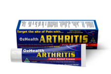 OzHealth ARTHRITIS Pain Relief Cream 114g NATURAL Ingredients TV TODAY TONIGHT