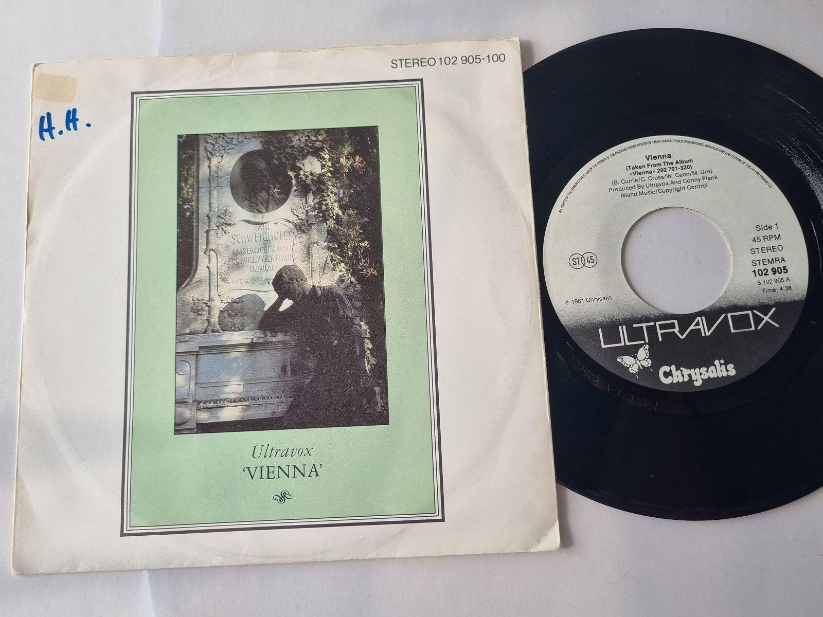 7"" Single Ultravox/ Midge Ure - Vienna Vinyl Germany