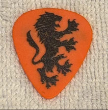 THE CURE ROBERT SMITH TOUR GUITAR PICK CONCERT STAGE BAND ISSUED ARTIST PLECTRUM