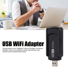 Dual Band USB Adapter 1200M 2.4G+5G Dual Band Gigabit Network Card For Laptop De