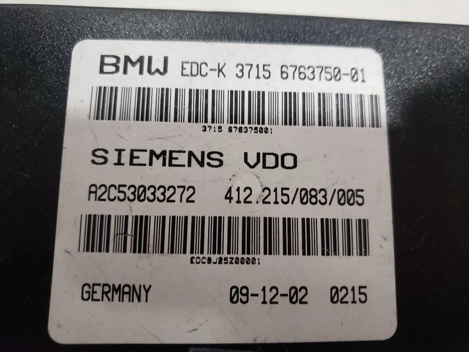 Suspension Control Module EDC-K - 2003 BMW 745LI - OEM 6763750 - Image 2 of 4