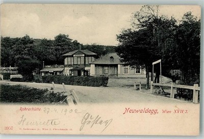 13295822 - Wien Gasthaus Rohrerhuette Neuwaldegg Hernals 1902