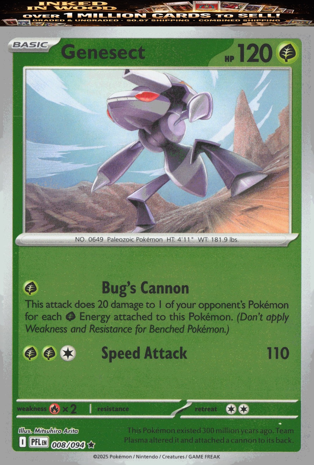 M2: Inferno X #008/080 Genesect