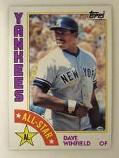 1984 Topps - All-Star Dave Winfield #402