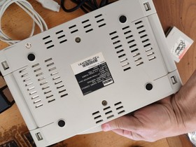 CONSOLE AMSTRAD GX 4000 COMPLETE ET FONCTIONELLE + JEU BURNIN RUBBER