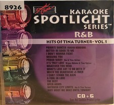 SC8926 TINA TURNER SUPER RARE  SOUND CHOICE KARAOKE CDG  LOT TENN