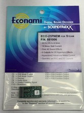 Ho Scale SoundTraxx Econami ECO-21PNEM 21 Pin Steam DCC Sound Decoder 881006