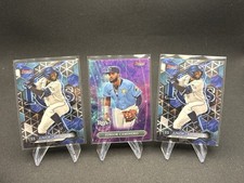 2023 Bowman's Best Junior Caminero Astral Projections SP + 2 Base Rays Prospect