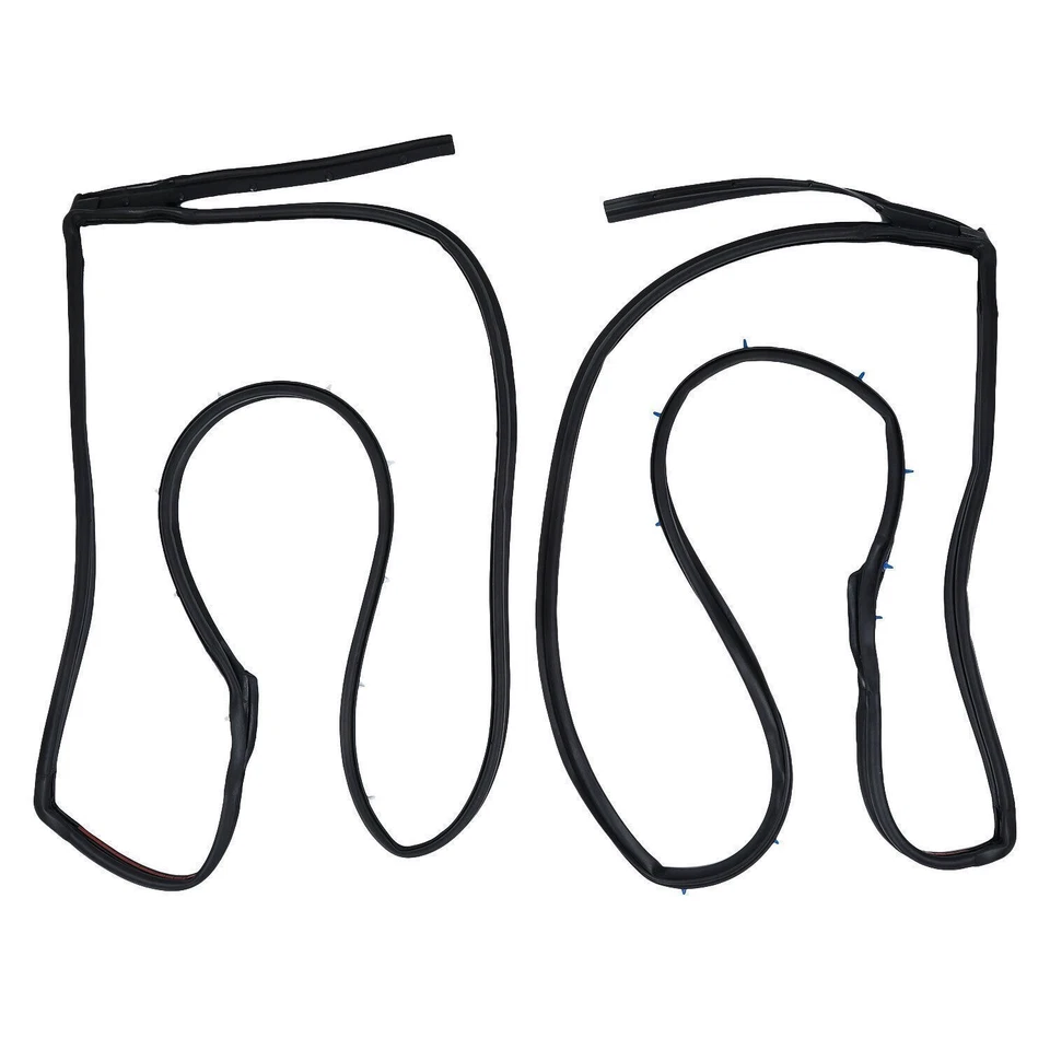 Puerta izquierda + derecha abierta sello impermeable trasero derecho para Nissan SENTRA 2013-19 Foto 2 de 4