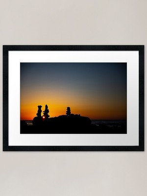 Just a Peek Gerahmter Kunstdruck Gerahmtes Wandbild Poster Leinwanddruck Bild