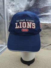 The King's Academy Lions Florida School Adult Adjustable Hat Cap