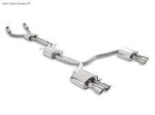 Milltek Sportauspuffanlage ab Kat Audi S7 C7 Typ 4G je 2x 100mm rund Titan matt