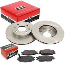 MAPCO 2 BREMSSCHEIBEN Ø241mm + BREMSBELÄGE VORDERACHSE passend für HYUNDAI GETZ