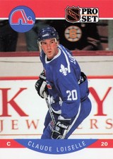 1990-91 NHL Pro Set Hockey #252 Claude Loiselle