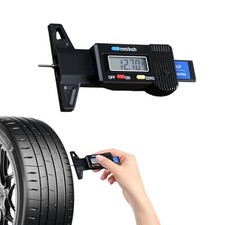 Tire Tread Depth Gauge Tire Depth Gauge Tool Digital Lcd Display Tread