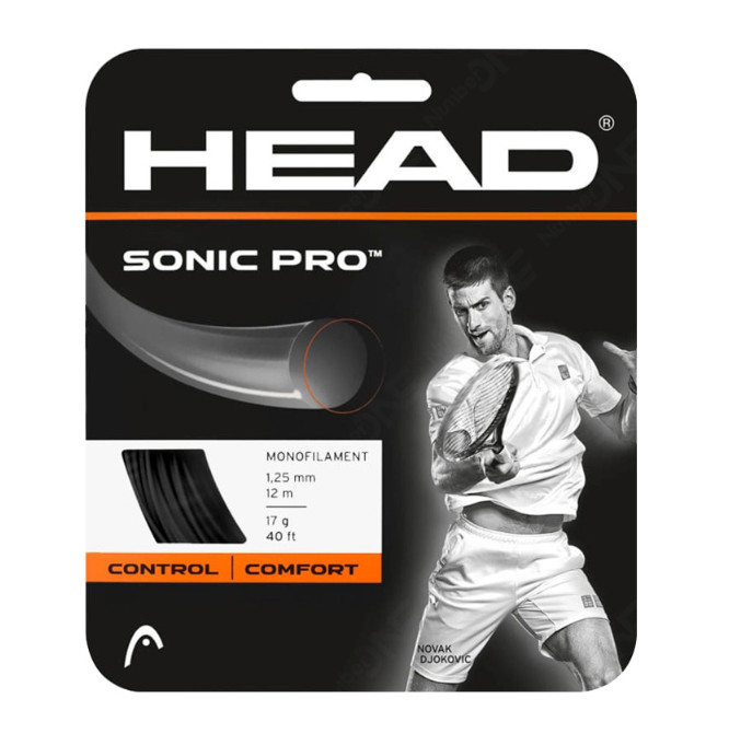 Head Sonic Pro 125mm 12m 17Gauge Tennis Racquet Racket Poly String 281028 5490₽