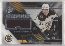 2019-20 SPx Extravagant Materials Patrice Bergeron #EX-PB 1o7y