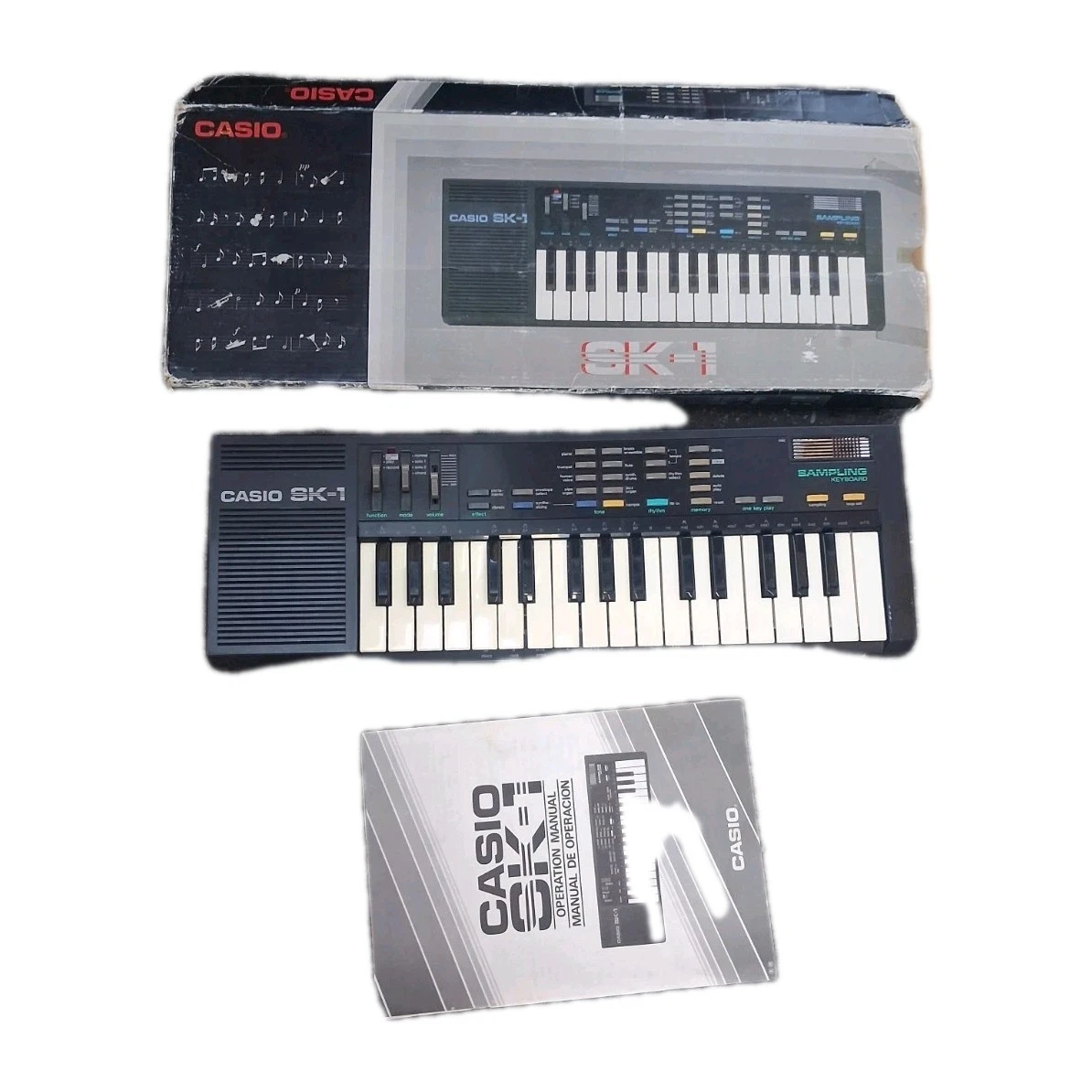 CASIO SK-1 箱・説明書付き 極美品 Casio SK 1 电子键盘| eBay