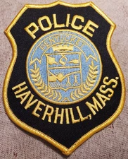 MA Haverhill Massachusetts Police Shoulder Patch