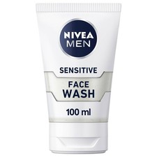 Image of Sensitive Face Wash with Zero Percent Alcohol (100 ml) Men s Face Wash with
