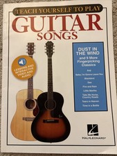 Teach Yourself to Play Guitar Songs   Hal Leonard   Beginner Guitar Instruction
