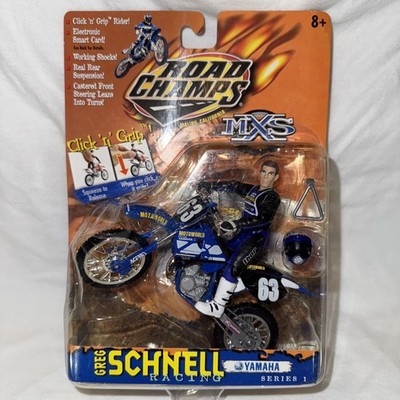 Greg Schnell #63 Road Champs MXS Moto Dirt Bike Toy Motocross