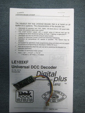 LENZ - DIGITAL PLUS LE103XF LOCOMOTIVE DECODE...