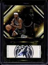 2025-26 Topps Leonard Miller Notch Signatures Auto #TNS-LM Timberwolves