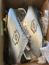 Lotto Black/silver  Gold Metallic Cleats Youth Size 1.5 NIB