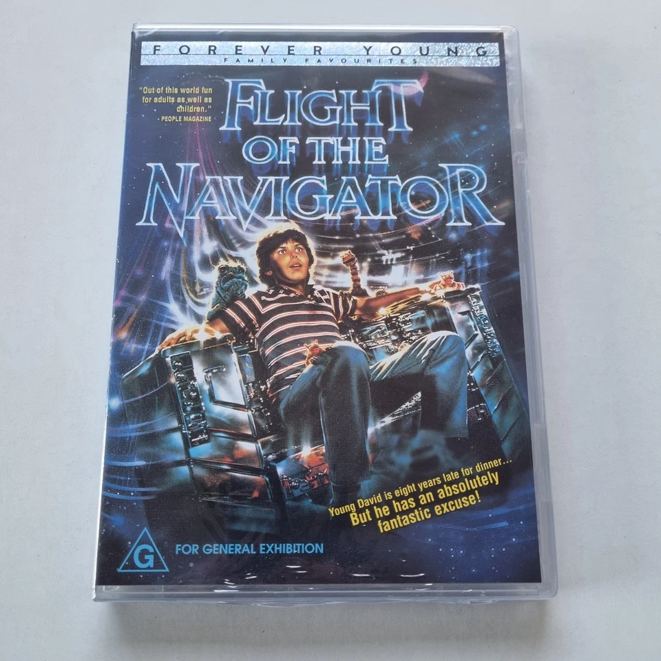 Flight of the Navigator (DVD, 1986) PAL Region 4 (Joey Cramer, Sarah Jessica Par - Image 2 of 4