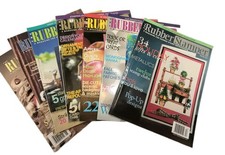THE RUBBER STAMPER A Magazines Holyday, Halloween,Projects,Home 2003,04,05,06,07
