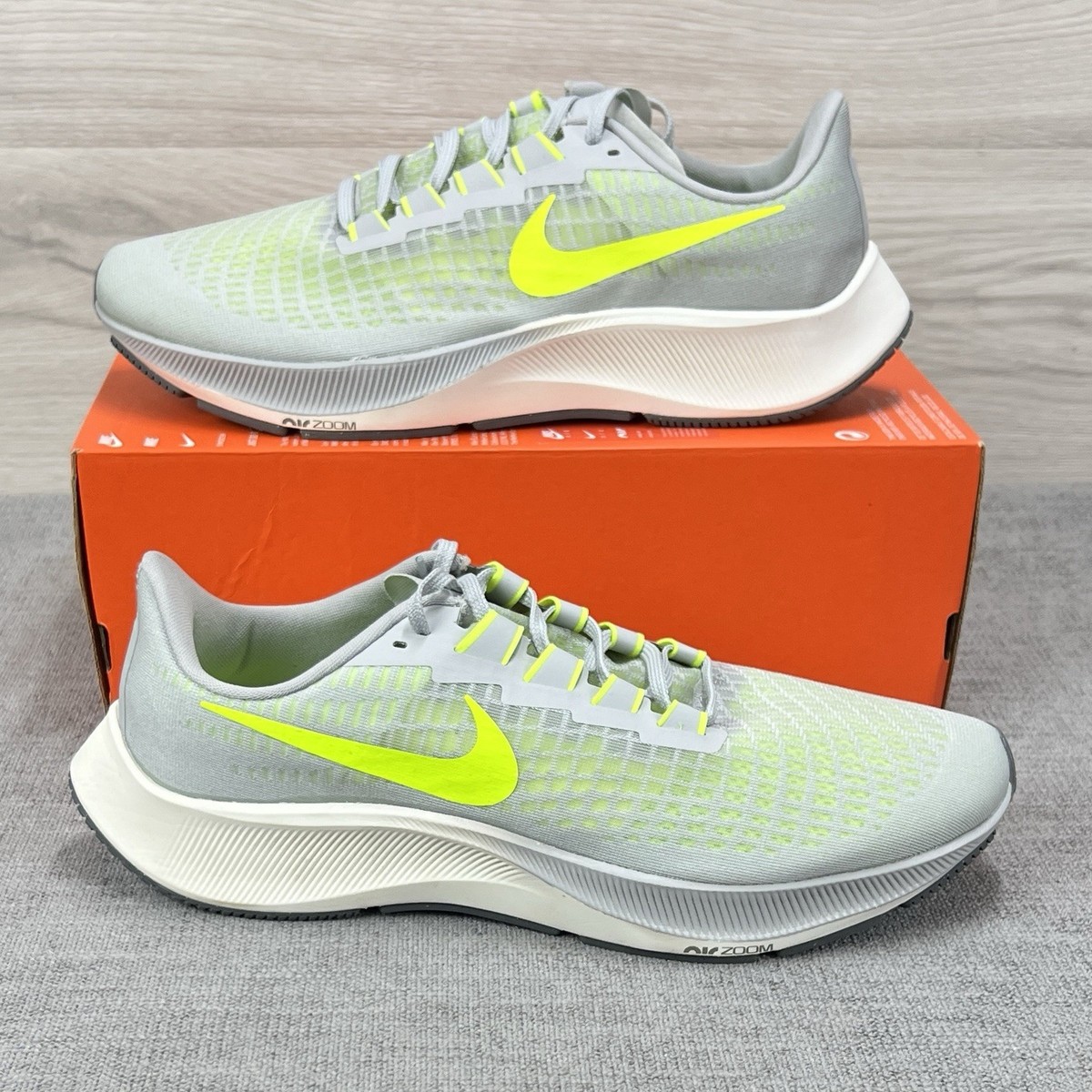 Nike Air Zoom Pegasus 37 Grey Green BQ9646 003 Mens Size 12  display picture 3