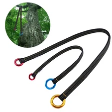 90 110cm Long Tree Arborist Friction Saver Tree Climbing Loop Belt Sling Anchor