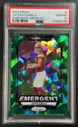JAYDEN DANIELS PSA 10 2024 PANINI PRIZM #2 ROOKIE EMERGENT GREEN ICE RC 5765