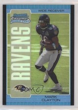 2005 Bowman Chrome Blue Refractor /250 Mark Clayton #126 0rx8