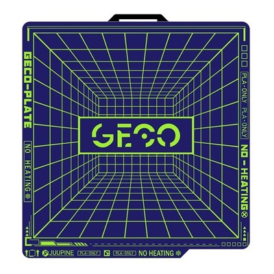 Upgraded GECO Plate for Bambu Lab X2D/P2S/P1P/P1S/X1C/X1/X1E/A1 3D Printer - 257